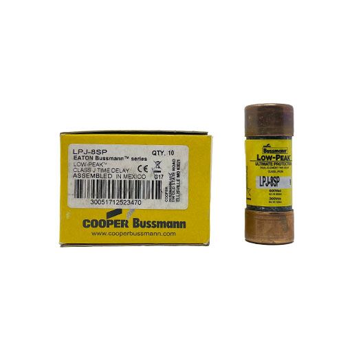 LPJ-8SP - Bussmann - Fuse Class 'J' 8 Amp 600 Volt - Image 2