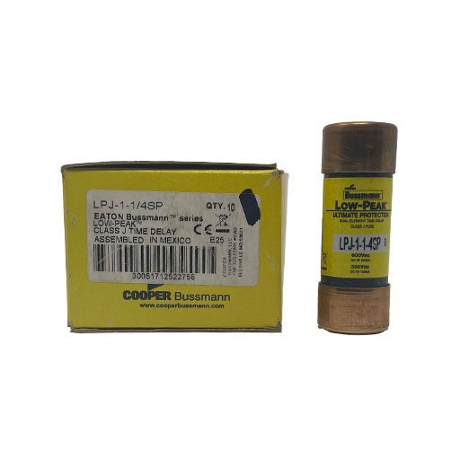 LPJ-1-1/4SP - Bussmann - Fuse Class 'J' 1-1/4 Amp 600 Volt - Image 2