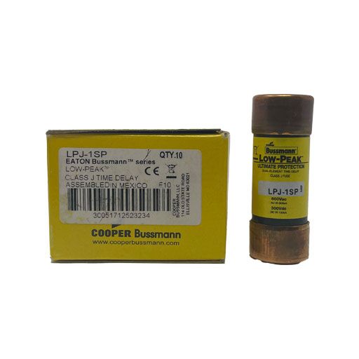 LPJ-1SP - Bussmann - Fuse Class 'J' 1 Amp 600 Volt - Image 2