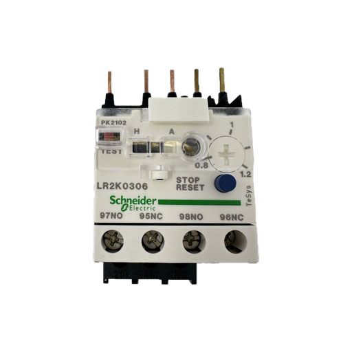 LR2K0306 Front view with manufacturer's specifications in English