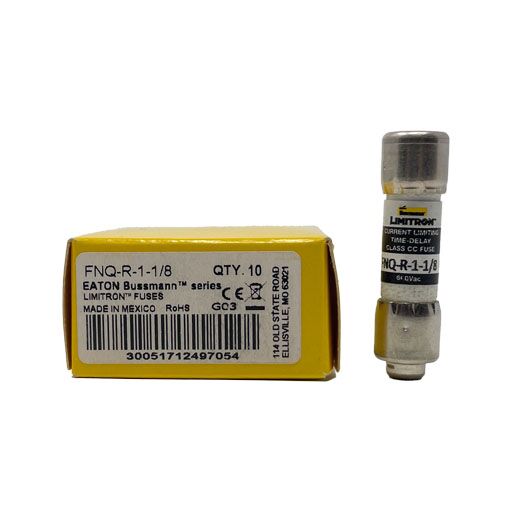 FNQ-R-1-1/8 - Bussmann - Fuse Class 'CC' 1-1/8 Amp 600 Volt - Image 2