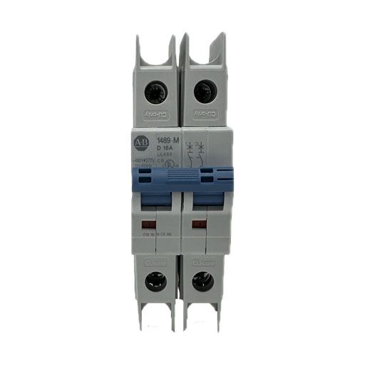 1489-M2D150 Front view with manufacturer's specifications in English