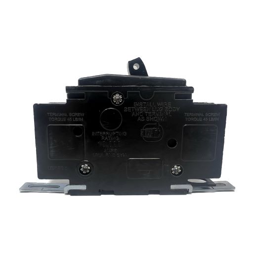 qou110 circuit breaker side view with text