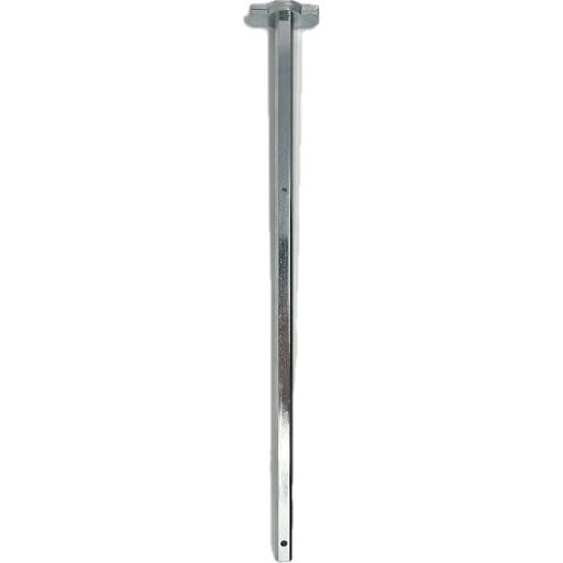 Metal operating shaft