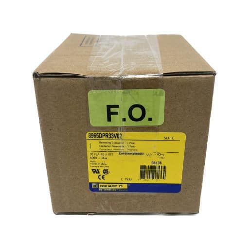 8965DPR33V02 - Square-D - Contactor Reversing Definite Purpose Hoist, 120V Coil - Image 3