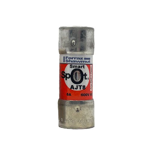AJT8 Front view with manufacturer's label in English
