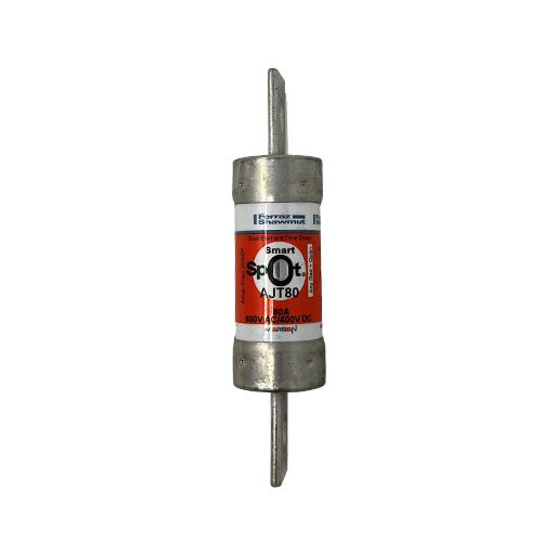 Front view of AJT80 fuse