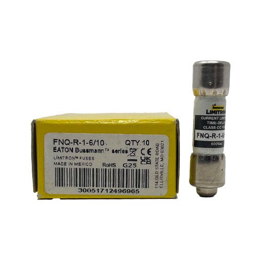 FNQ-R-1-6/10 - Bussmann - Fuse Class 'CC' 1-6/10 Amp 600 Volt - Image 2
