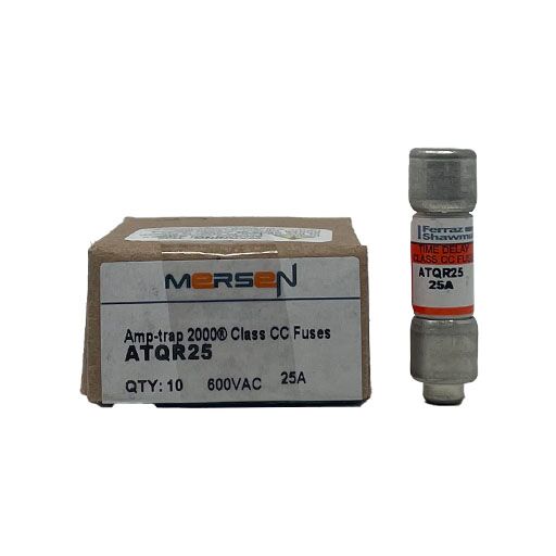 ATQR25 Front view next to box