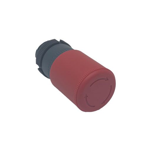 ZA2BS834 - Schneider Electric - Mushroom Head Red Pushbutton, Push to Maintain, Turn to Release - Image 2