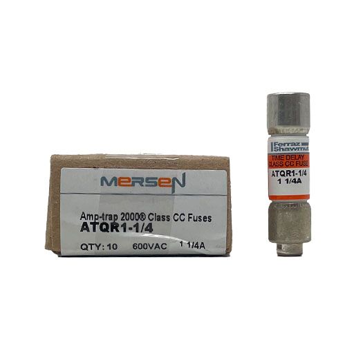 ATQR1-1/4 Front view next to box