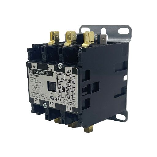8910DPA33V02 - Square-D - Contactor 30 Amp, 3 Pole, 120V Coil - Image 2