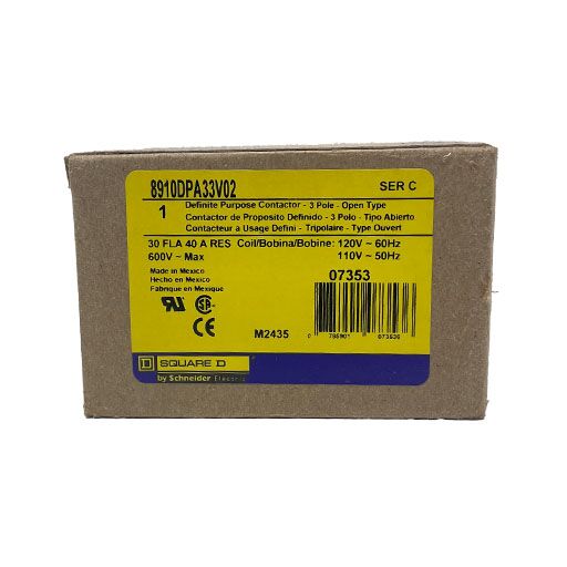 8910DPA33V02 Front view of package