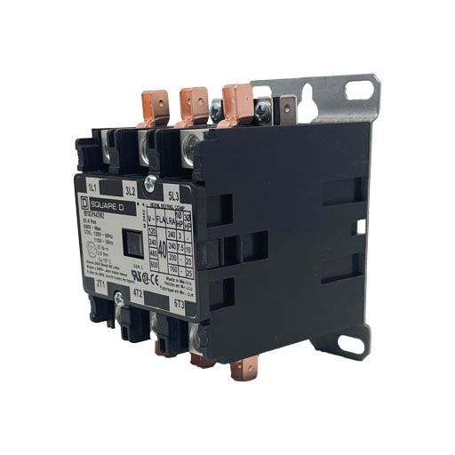 8910DPA43V02 - Square-D - Contactor 40 Amp, 3 Pole, 120V Coil - Image 2