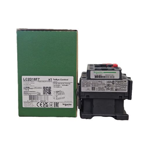 LC2D18F7 Front View next to box