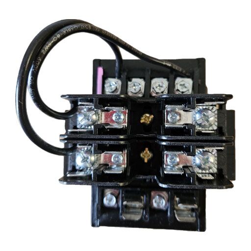 Micron Transformer B150-0471-8F top view showing fuse blocks and connecting wires