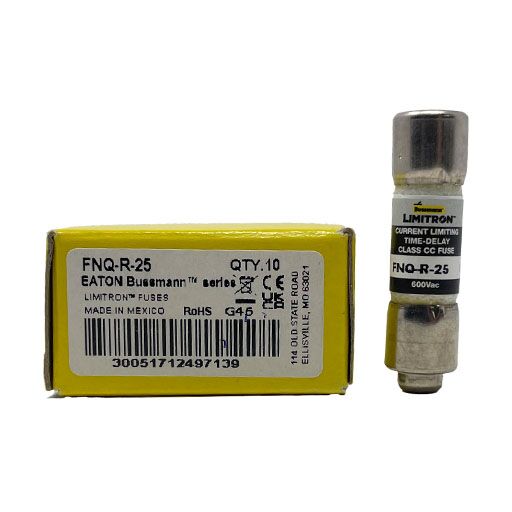 FNQ-R-25 Front view next to box