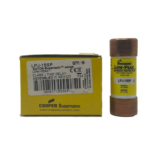 LPJ-15SP - Bussmann - Fuse Class 'J' 15 Amp 600 Volt - Image 2