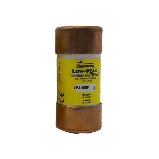 LPJ40SP Front view with manufacturer's label in English