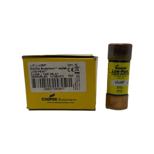 LPJ-4SP - Bussmann - Fuse Class 'J' 4 Amp 600 Volt - Image 2