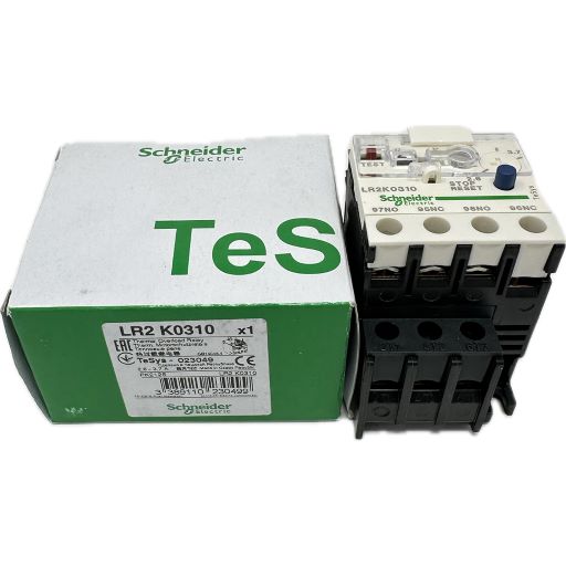 Front view of part next to original manufacturer packaging with part specifications in English.