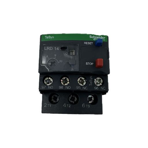 LRD14 Front view with manufacturer's specifications in English