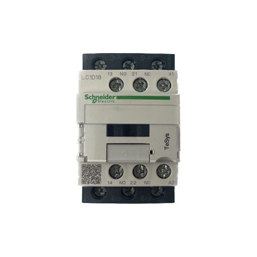 LC1D18F7 Front view with manufacturer's specifications in English