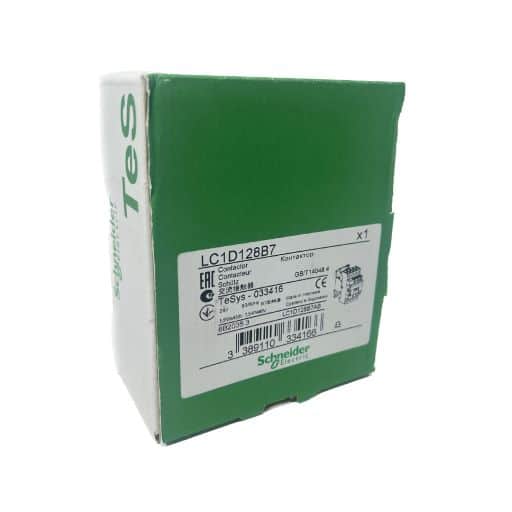 contactor in original packaging with manufacturer label written in English