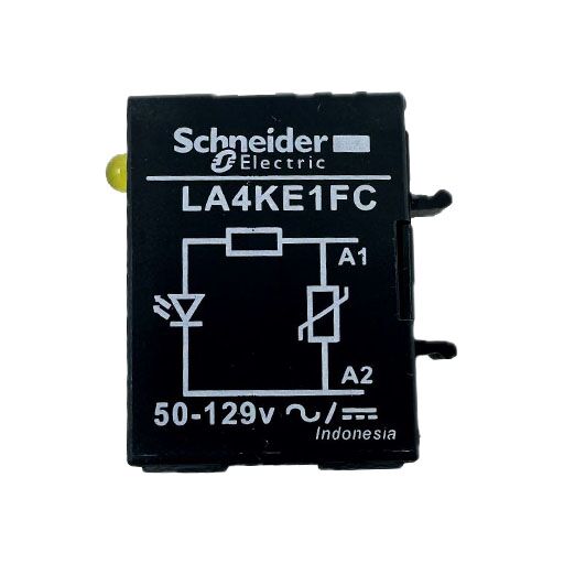 LA4KE1FC Front view with manufacturer's specifications in English