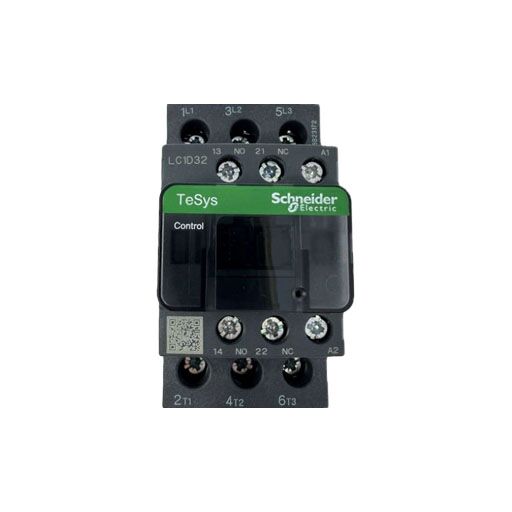 LC1D32F7 Front view with manufacturer's specifications in English