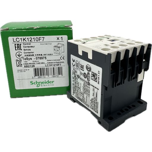 LC1K1210F7 Front View next to box