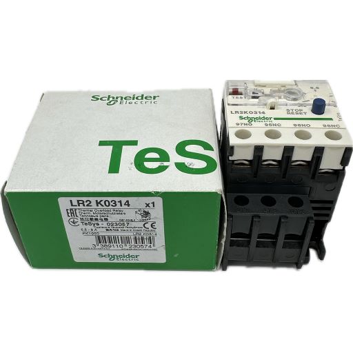 Front view of part next to original manufacturer packaging with part specifications in English.