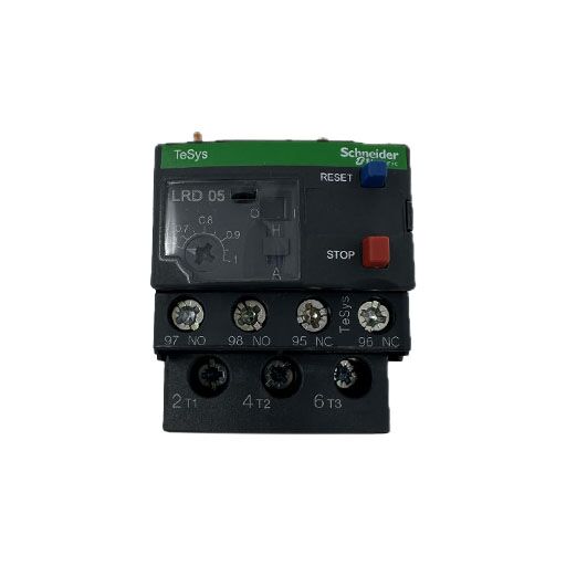 LRD05 Front view with manufacturer's specifications in English