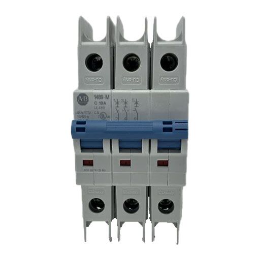 1489-M3C100 Front view with manufacturer's specifications in English