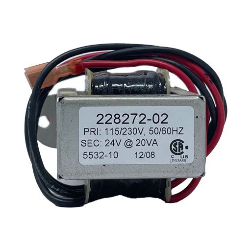 228272-02 Front view, manufacturers specifications in English