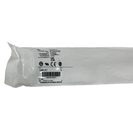 Manufacturer packaging with label written in english.