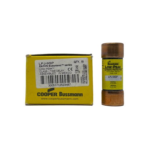 LPJ-9SP - Bussmann - Fuse Class 'J' 9 Amp 600 Volt - Image 2
