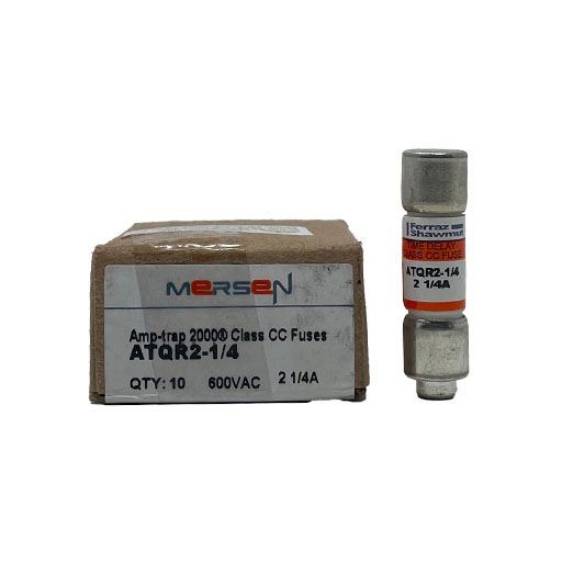 ATQR2-1/4 - Mersen - Fuse Class 'CC' 2-1/4 Amp 600 Volt - Image 2