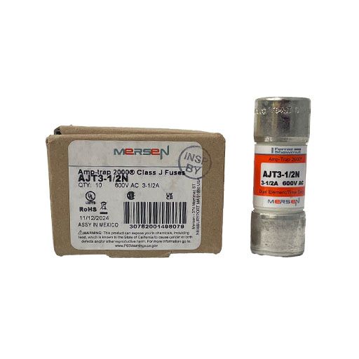 AJT3-1/2N Front view next to package