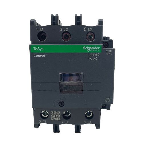 LC1D80G7 Front view with manufacturer's specifications in English