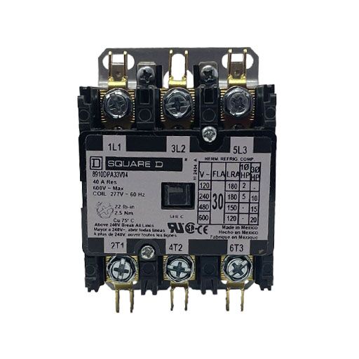 8910DPA33V04 Front view with manufacturer's specifications in English