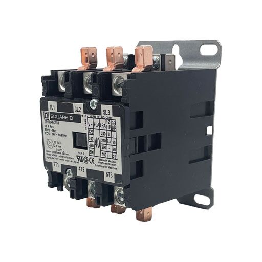 8910DPA43V14 - Square-D - Contactor 40 Amp, 3 Pole, 24V Coil - Image 2