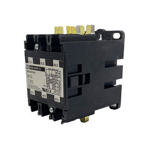 8910DPA53V02 Side view with manufacturer's specifications in English