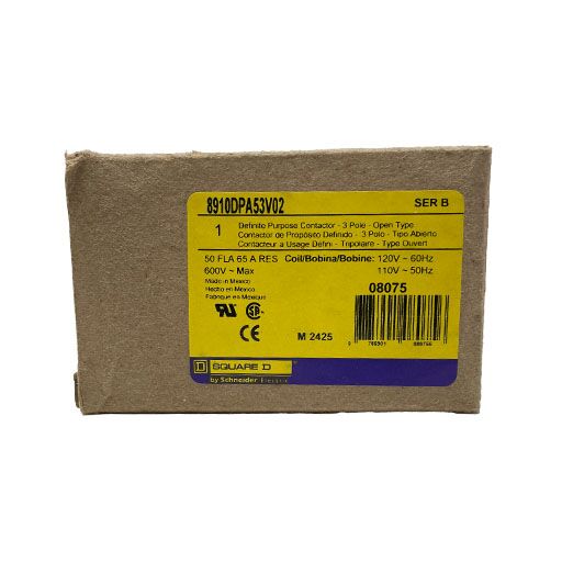 8910DPA53V02 Front view of package