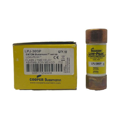 LPJ30SP Front view next to box