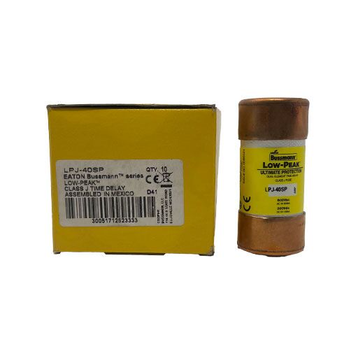 LPJ40SP Front view next to box