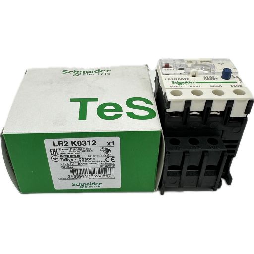 Front view of part next to original manufacturer packaging with part specifications in English.