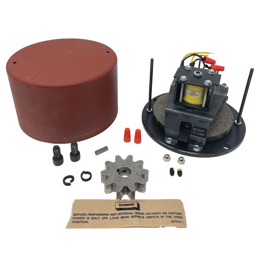 443209-06 Front view, manufacturers warning label in English