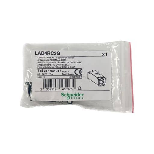 Part in original packaging with manufacturer label printed in English