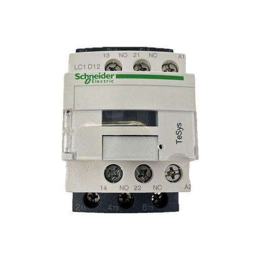 LC1D12F7 Front view with manufacturer's specifications in English